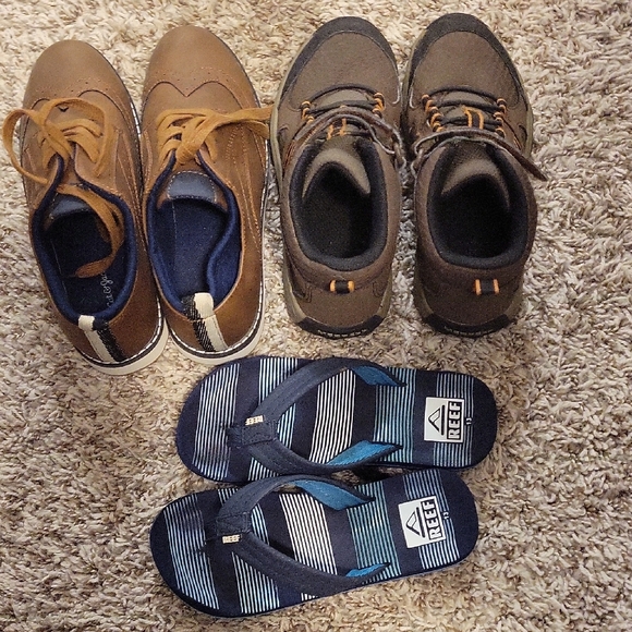 Reef Other - Boys Shoe Lot, Size 13, 2, And 1.